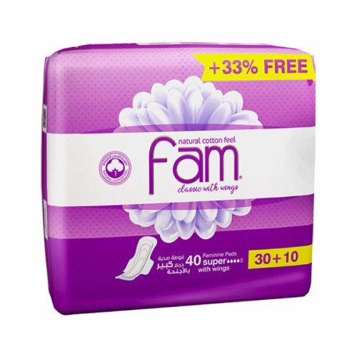 Fam-Pads-40Pads-Large-Size-With-Wings-