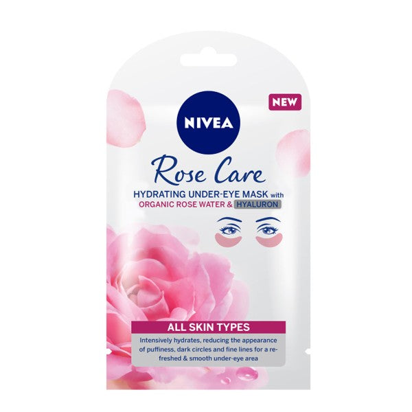 Nivea under eye patches 1pc organic rose care
