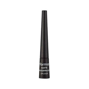 Flormar Waterproof Chestnut Eyeliner Black Matte