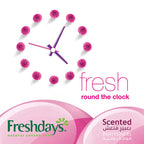 Freshdays Scented Panty Liners - 72 Count Refreshing Pads