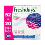 Freshdays Scented Panty Liners - 72 Count Refreshing Pads