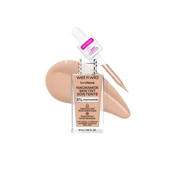 كريم أساس Wet n Wild Niacinamide Skin Tint Light Medium