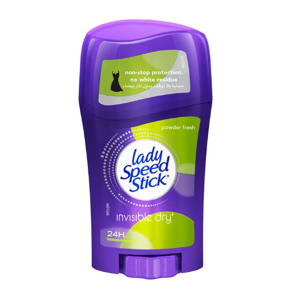 Lady speed stick deodorant stick 40g powder fresh
