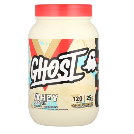 بروتين مصل اللبن Ghost 2LB 28SERV آيس كريم بنكهة القهوة