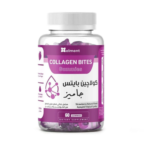  جلو بايتس كولاجين - 60 قطعة من العلك