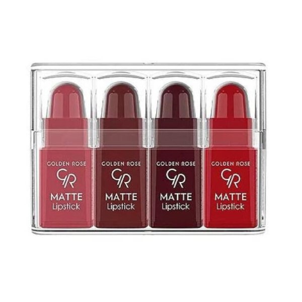 Golden-Rose-Matte-Lipstick-4pc-2-Mini-Mix-