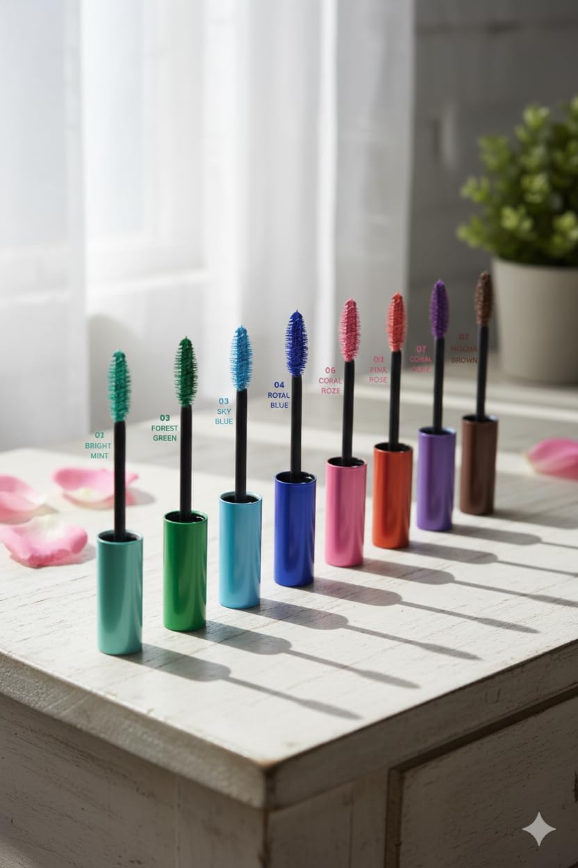 Golden Rose Flash Lash Bright Mascara – Long-Lasting Volumizing Eye Makeup