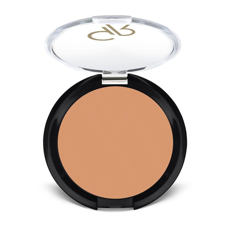 Golden Rose Compact Powder – Silky Touch Long-Lasting Face Powder
