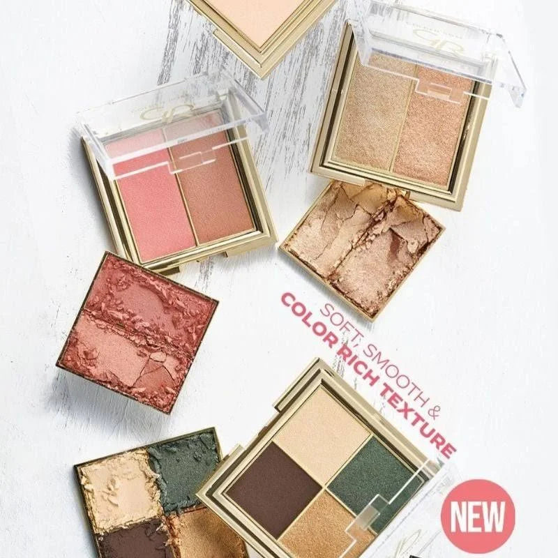 Golden Rose Iconic Duo Soft Blusher – Two-Tone Radiant Blush Palette