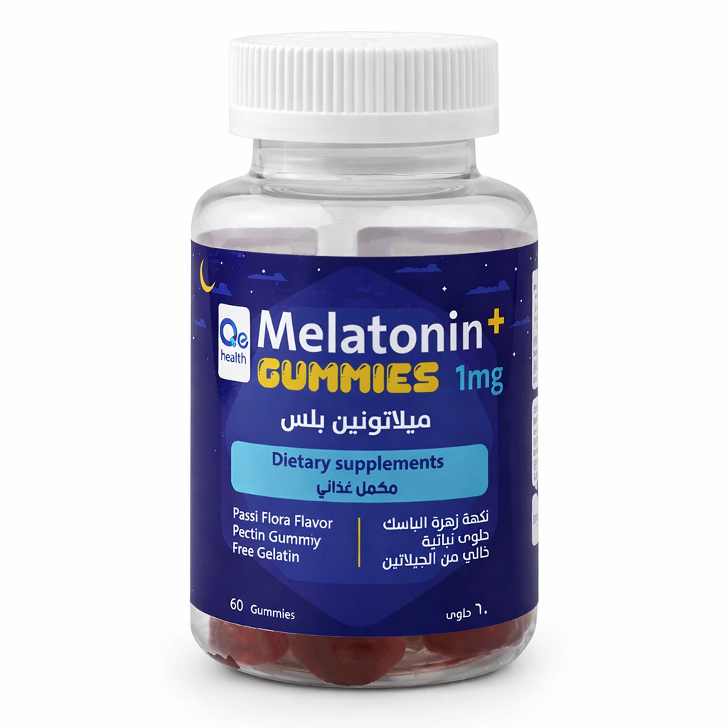 مكمل Melatonin Plus الغذائي - 60 كبسولة
