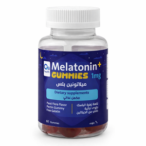 مكمل Melatonin Plus الغذائي - 60 كبسولة