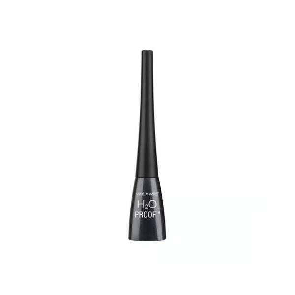 Wet n wild eyeliner 5ml h2o proof liquid black