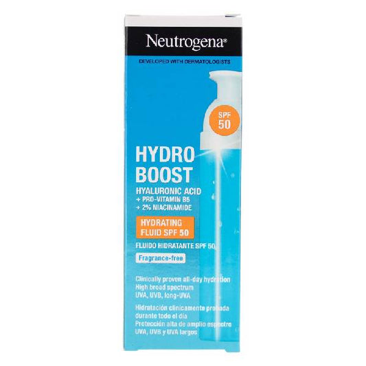 Neutrogena Neutrogena Fluid Sunscreen 50ml Hydro Boost Fragrance Free