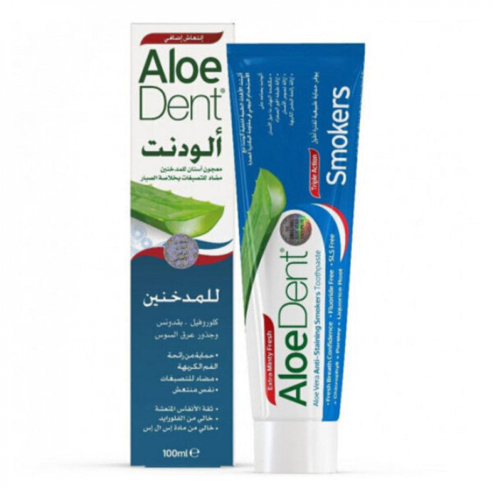 Aloedent Aloedent Toothpaste 100ml Triple Action Smokers