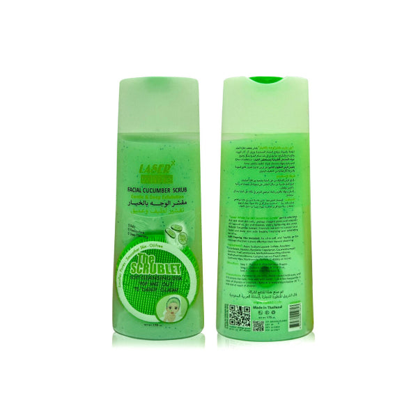 Laser White Laser White Face Scrub 175ml With Cucumber