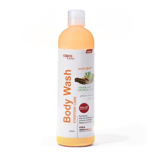 Covix Care Body Wash 400ml Papaya Extract And Licorice Extract