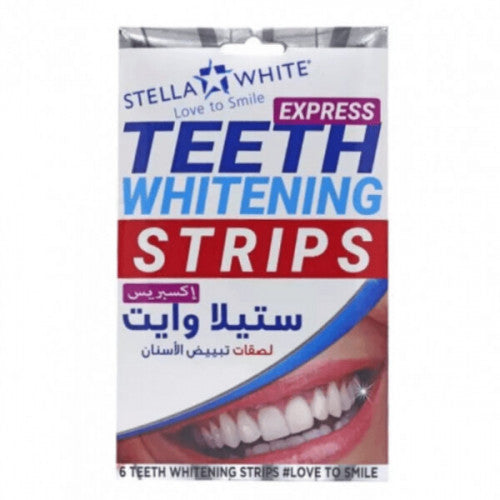 Stella white teeth whitening strips 6pc