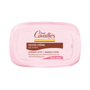 Cavailles Cream Bar Soap 115g With Almond Butter And Rose
