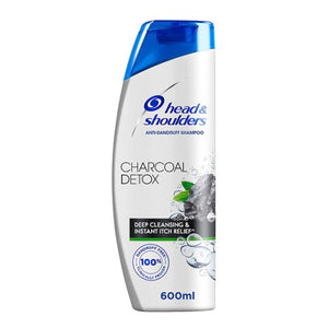 Head & Shoulders Anti Dandruff Daily Clean Shampoo Charcoal Detox 600ml