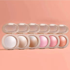 Hearts Golden Topaz Diamond Highlighter – Radiant Luminizing Face Powder