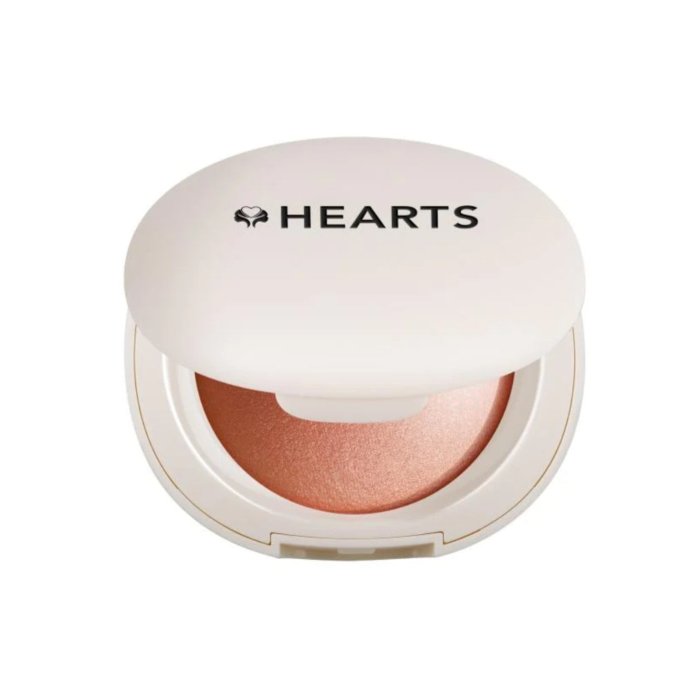 Hearts Highlighter Stick – Dewy Sparkle Cream-to-Powder Face Makeup