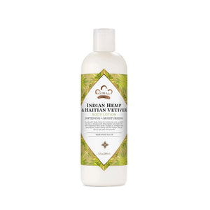 Nubian Heritage Body Lotion – Indian Hemp & Haitian Vetiver (384 ml)