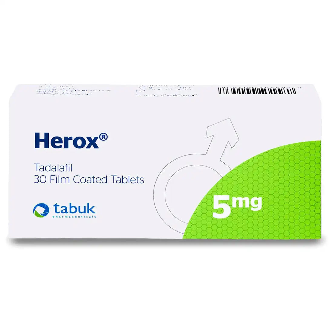 Herox 5 Mg Tadalafil - 30 Tablets for Erectile Dysfunction Treatment