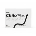 Honst Chilo Plus Protein & Creatine Sachets – Vanilla Flavor | With B Vitamins, Royal Jelly & Colostrum 10PK