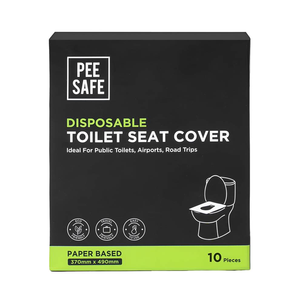 غطاء مقعد المرحاض Pee Safe 10 قطع للحماية من الجراثيم
