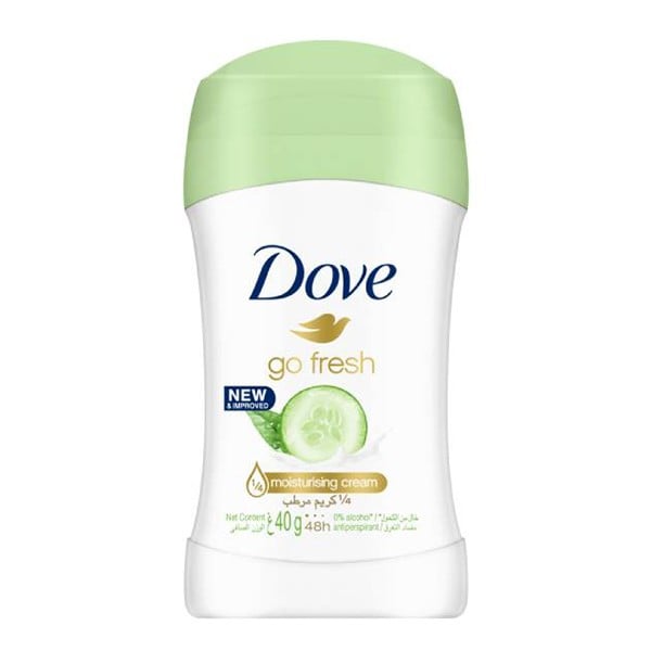 مزيل العرق دوف ستيك 40 جرام بالخيار والشاي الأخضر