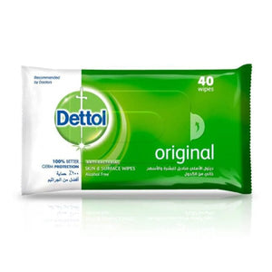 Dettol Wet Wipes 40pc Original