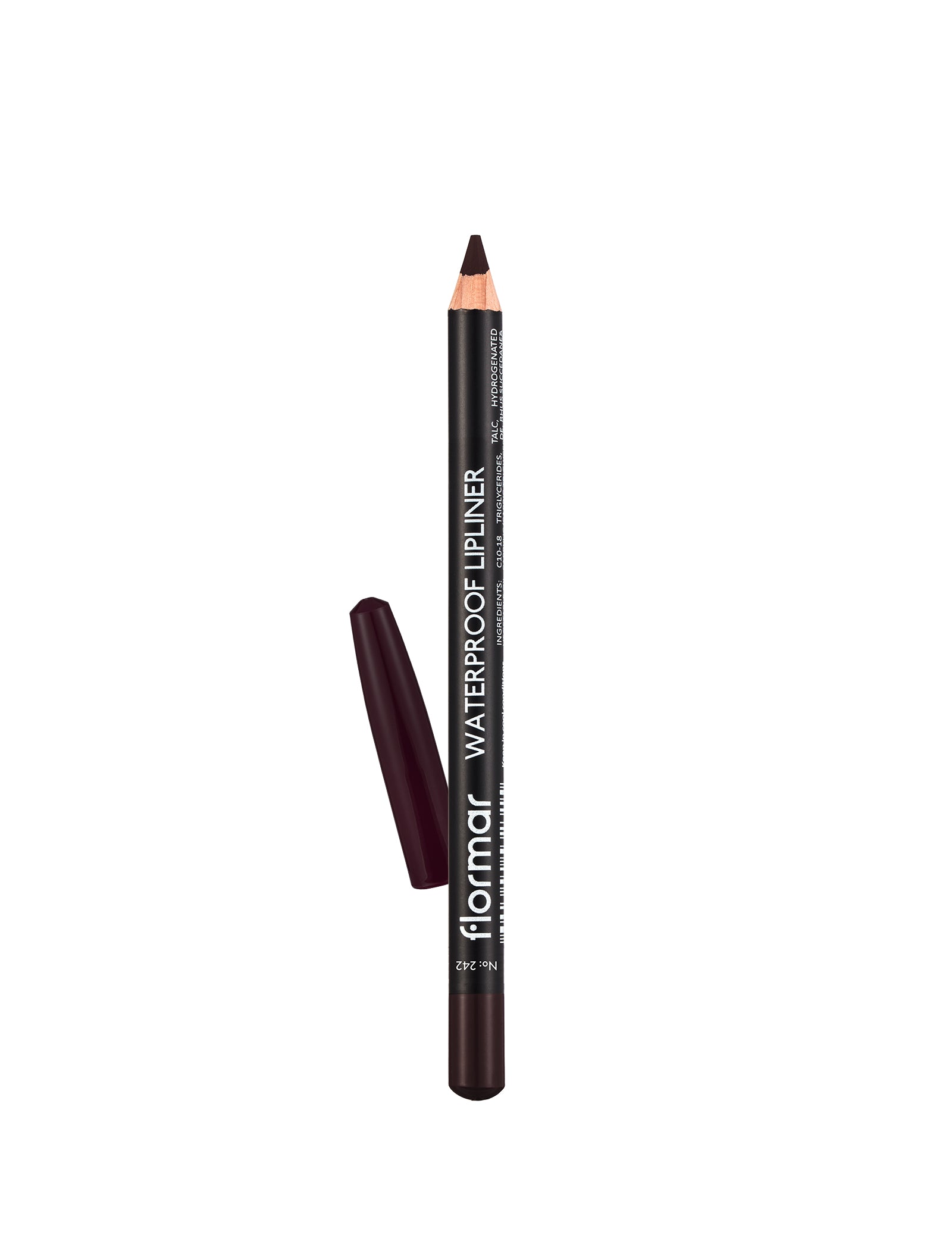 Flormar Flormar Lip Liner Pencil 4g Waterproof 242 Deep Bordeaux