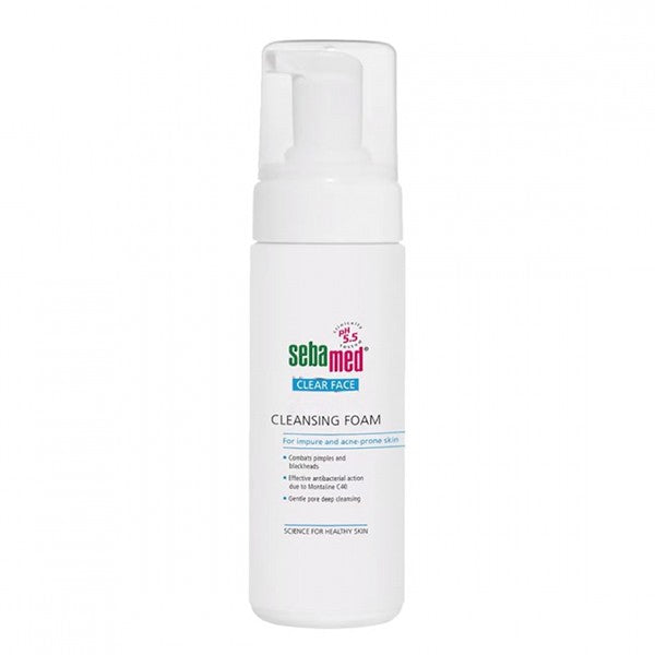 سيباميد منظف الوجه الرغوي 150 مل للبشرة غير النقية والمعرضة لحب الشباب