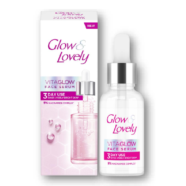 Glow & lovely face serum 30g vita glow