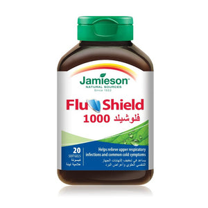 Jamieson Flu Shield Echinacea 1000 mg Immune Support Softgels (20 Count)