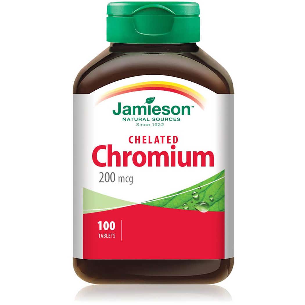 Jamieson chelated chromium 200 nmg 100 tab default title