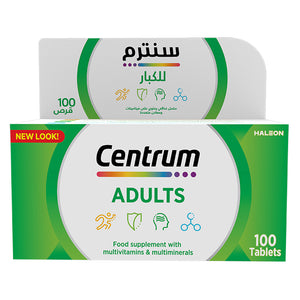 Centrum adults 100 tabs