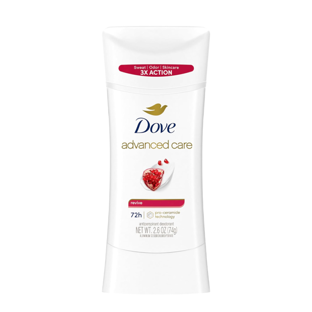 Dove 0% Aluminum Deodorant Pomegranate & Lemon Verbena (74g)