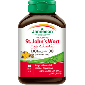 Jamieson St. John's Wort Mood & Stress Support Supplement 1000mg