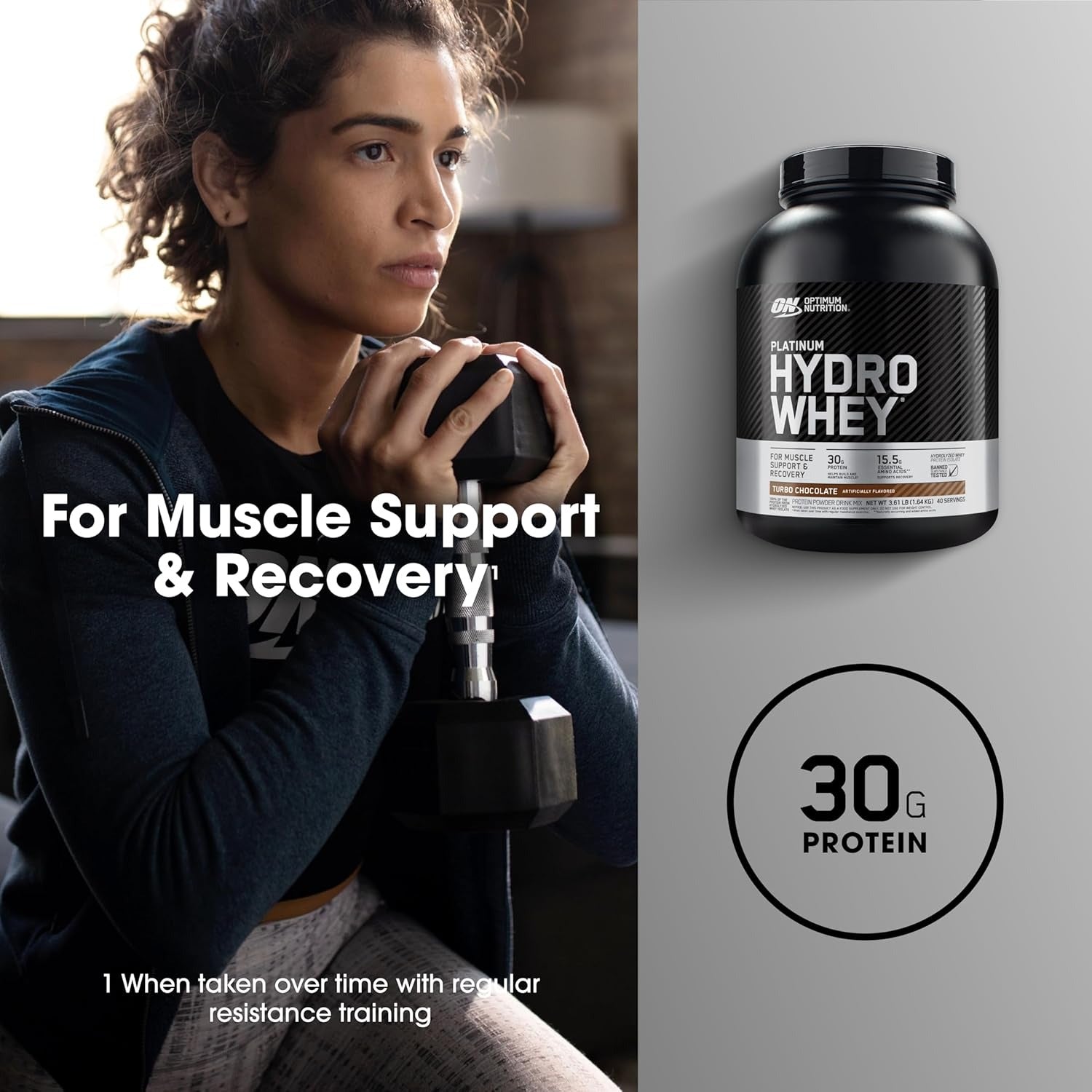 Optimum Nutrition Platinum Hydrowhey Turbo Chocolate