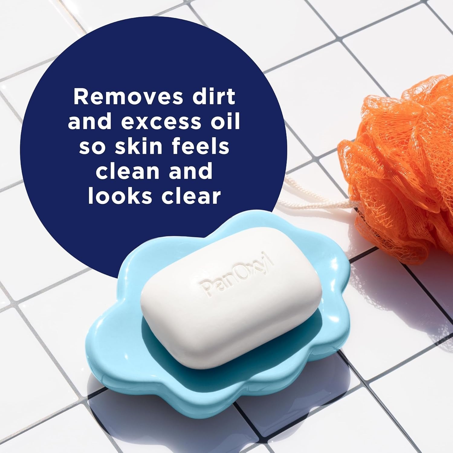 صابونة بانوكسيل لعلاج حب الشباب، 10٪ بيروكسيد البنزويل، 113 غرام