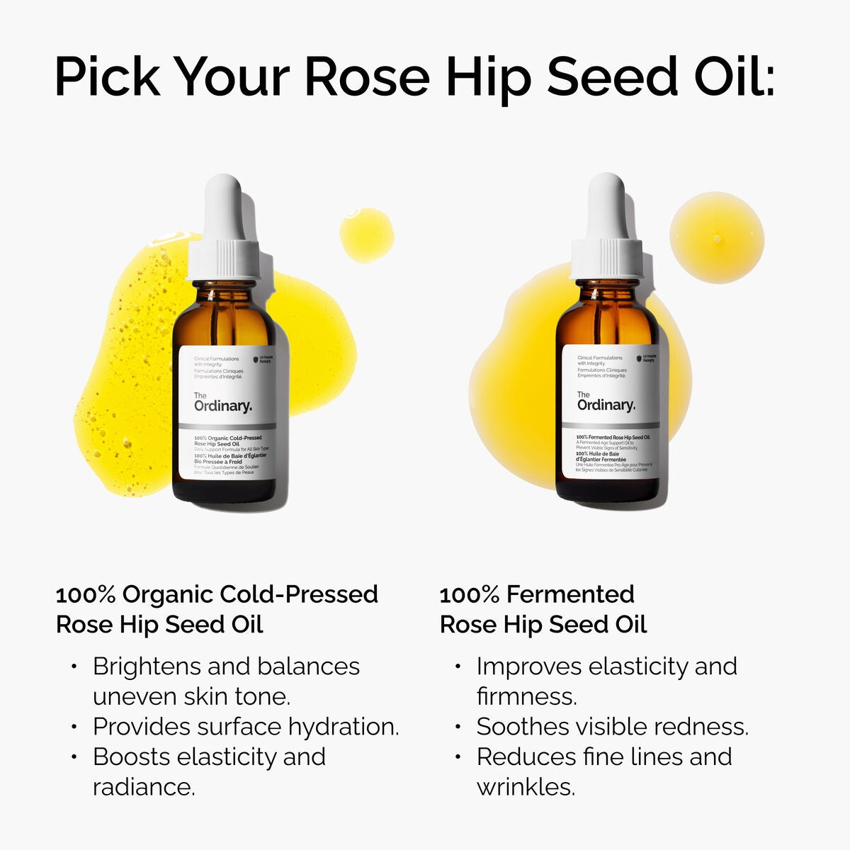 The Ordinary 100% Organic Cold-Pressed Rosehip Seed Oil 30ml