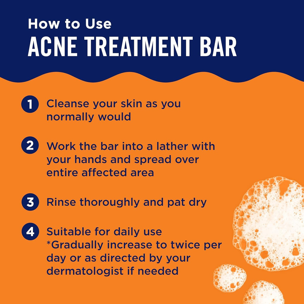 صابونة بانوكسيل لعلاج حب الشباب، 10٪ بيروكسيد البنزويل، 113 غرام