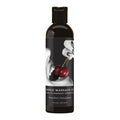 Earthly body edible massage oil, cherry burst, 8 ounce