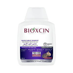 Bioxcin Hair Shampoo 300ml Black Garlic