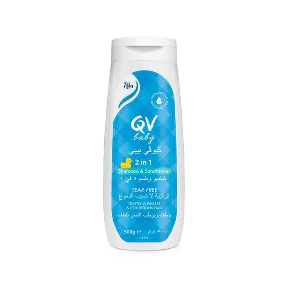 QV Baby 2-in-1 Shampoo & Conditioner Tear-Free Formula 500g