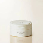 White jar of Radiance Cleansing Balm by Beauty of Joseon on a beige background