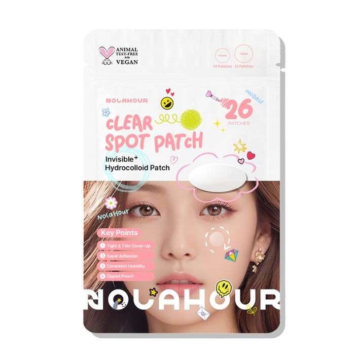 Nolahour Clear Spot Patch Invisible + Hydrocolloid Patch 26 Patches