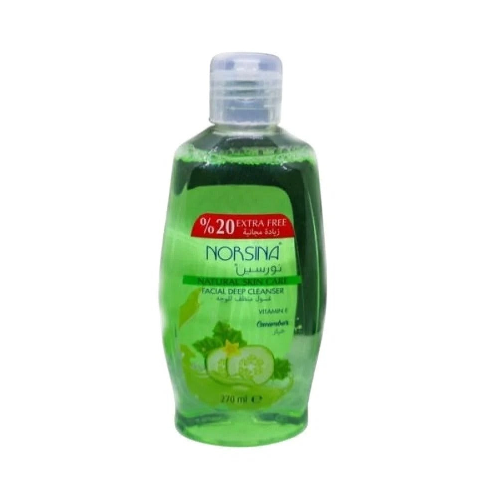 Norsina Gentle Daily Face Wash | Cleanser and Makeup Remover for All Skin
