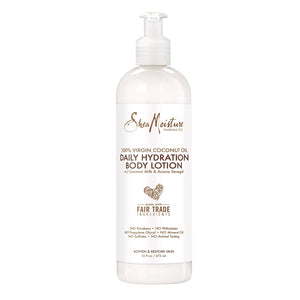 SheaMoisture 100% Virgin Coconut Oil Body Lotion for Dry Skin – 13oz